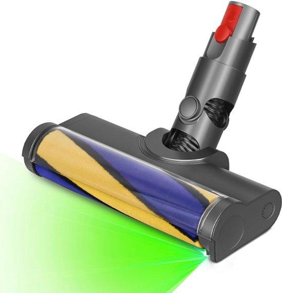 Geschikt voor: Toepasbare LED-stofzuigerborstel van zachte Productafbeelding 
