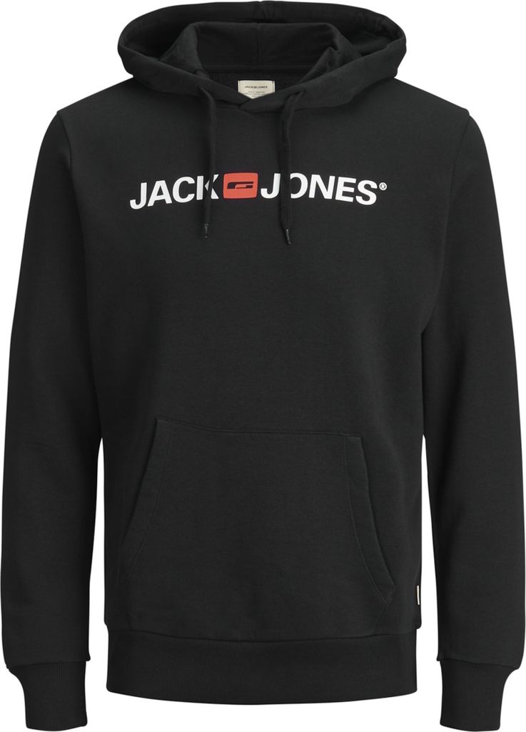 Jack & Jones 12137054, Erwachsener, Schwarz, S, Baumwolle, Polyester, Nicht bleichen, Natürliche Trocknung