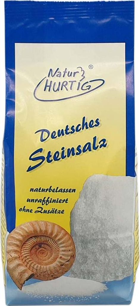 Deutsches Steinsalz - Fein 1Kg | NATUR HURTIG Produktbild 