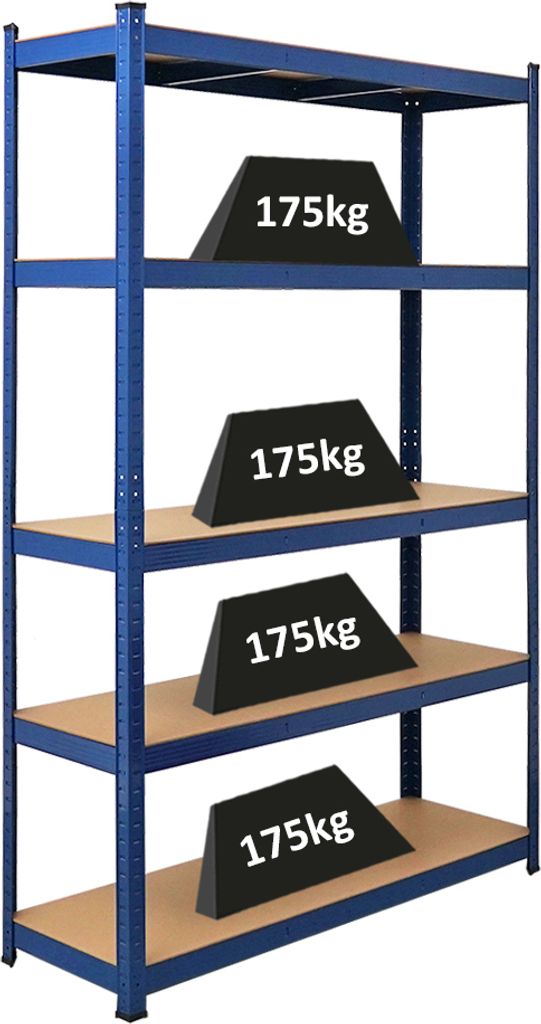 Schwerlastregal Ragnar | HxBxT 180x120x40cm | 5 Produktbild 