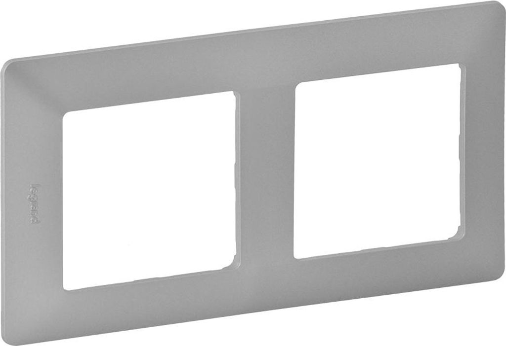 Legrand 754132 Rahmen 2-fach Valena Life Aluminium Thermoplast