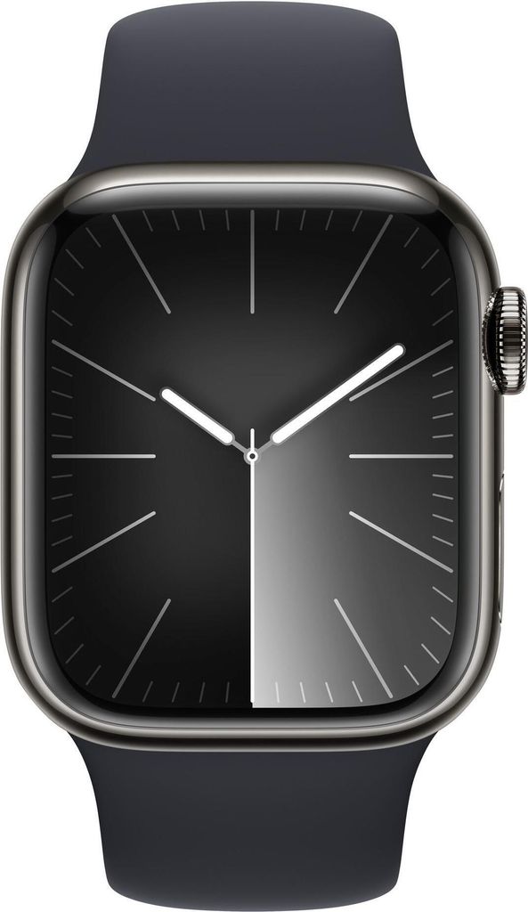 APPLE Watch Series 9 GPS + Cellular 41mm Graphite Stainless Produktbild
