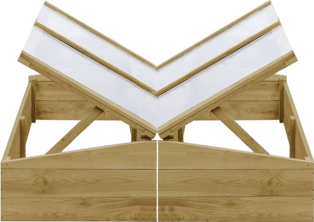 Gewächshäuser 2 Stk. Imprägniertes Kiefernholz 100x50x35 cm , Garten- & Gewächshaus-Zubehör Design 2024