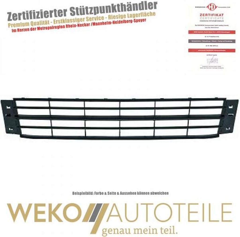 Lüftungsgitter Stoßstange DIEDERICHS 7807045 für SKODA