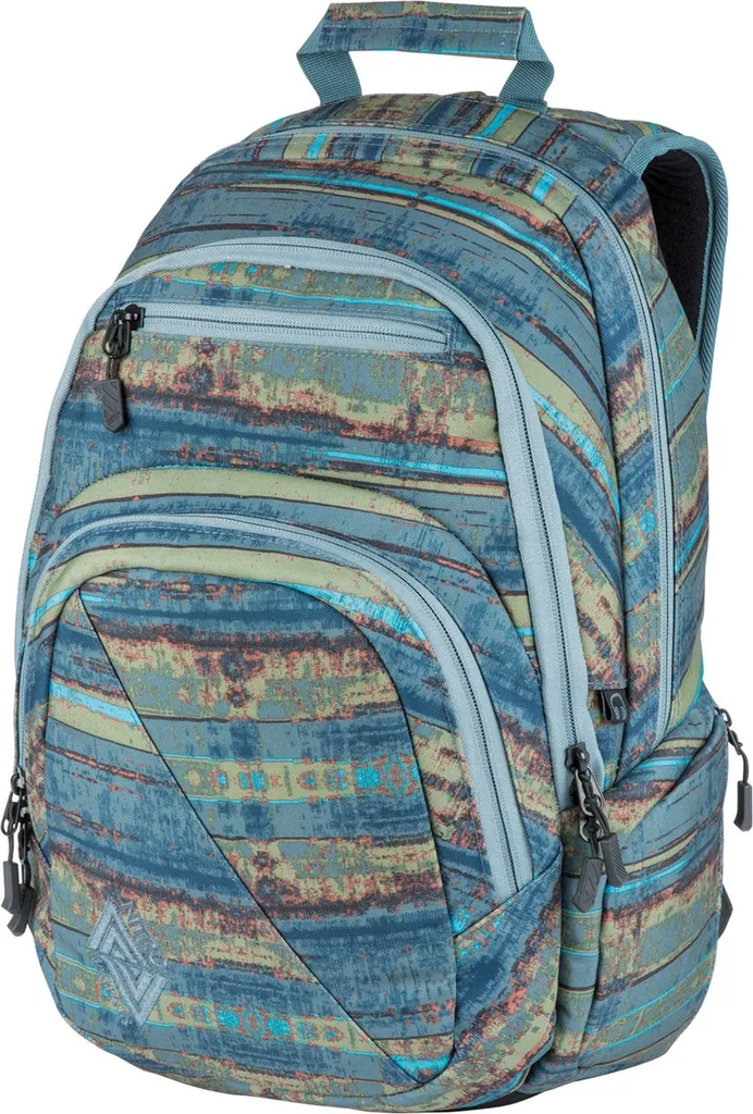 NITRO zaino per laptop zaino con scomparto per laptop Daypacker Collection Stash 29 Backpack Frequency Blue
