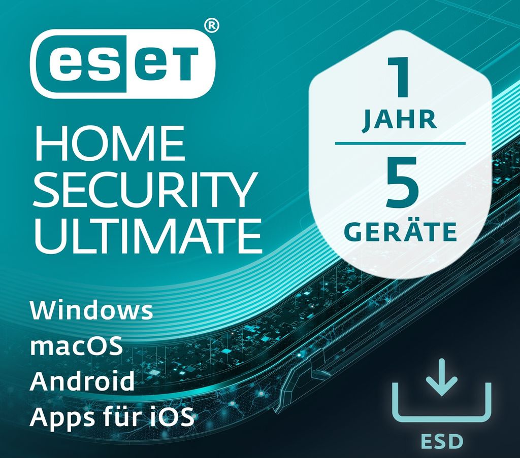 ESET Home Security Ultimate, 5 licencia(ie/ií), 1 rok / Obrázok produktu 