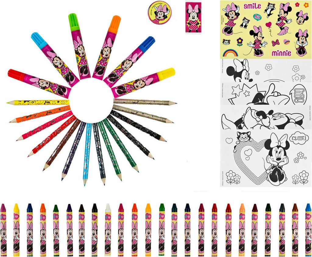 Disney Minnie Mouse Colouring Set Drawing Box | Kaufland.cz