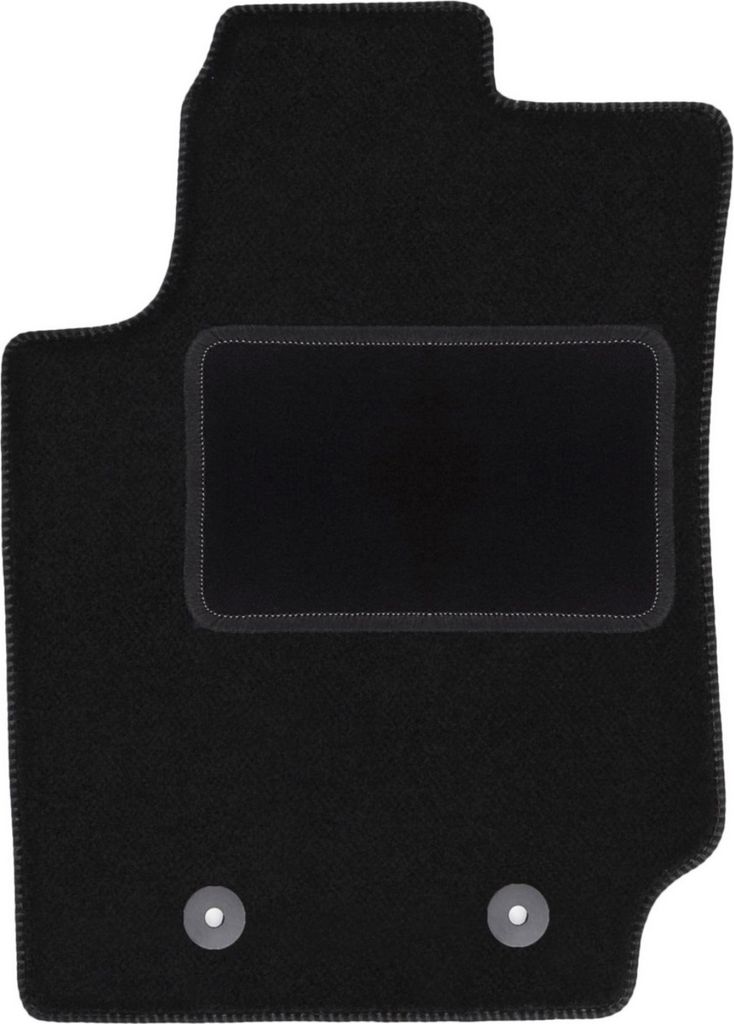 Fahrermatte schwarz für: Ford Ranger Pickup (2012-2019)