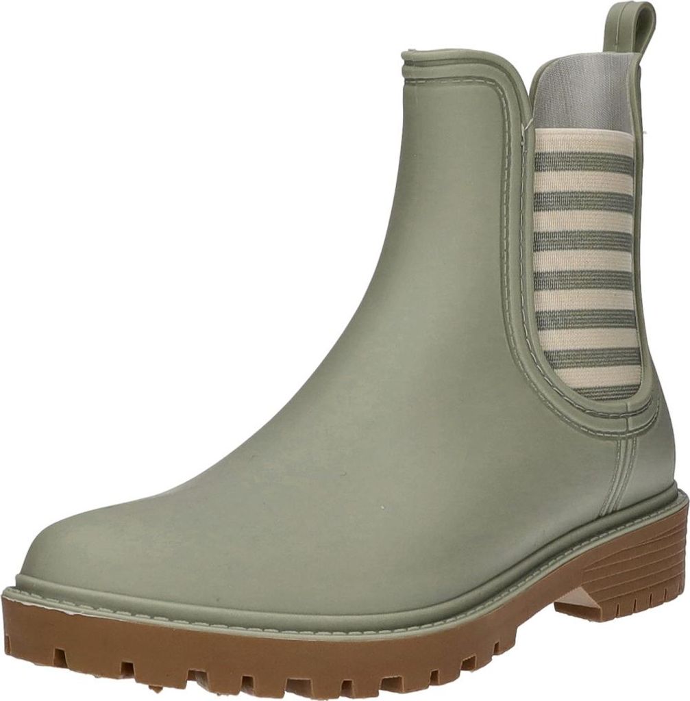 Jewels of Style Damen-Gummistiefel Grün-Mehrfarbig, Farbe:grün, EU Größe:36