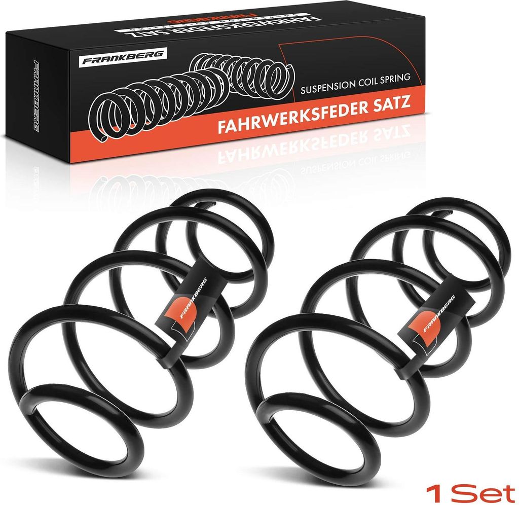 Frankberg 2x Fahrwerksfeder Vorderachse für Land Rover Range Rover Evoque L538 2.0L 2011-2021