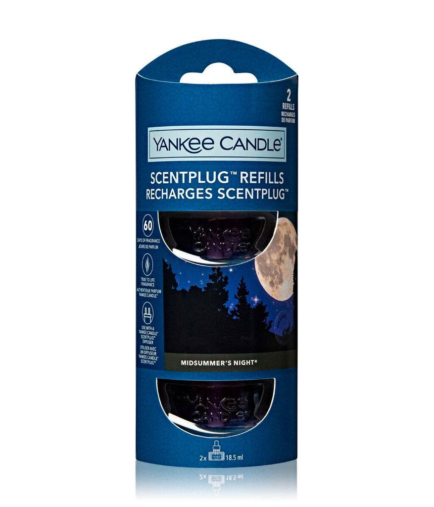 Yankee Candle Elektrische Nachfüllpackung Mittsommernacht Nachfüllpackung 2x18,5ml