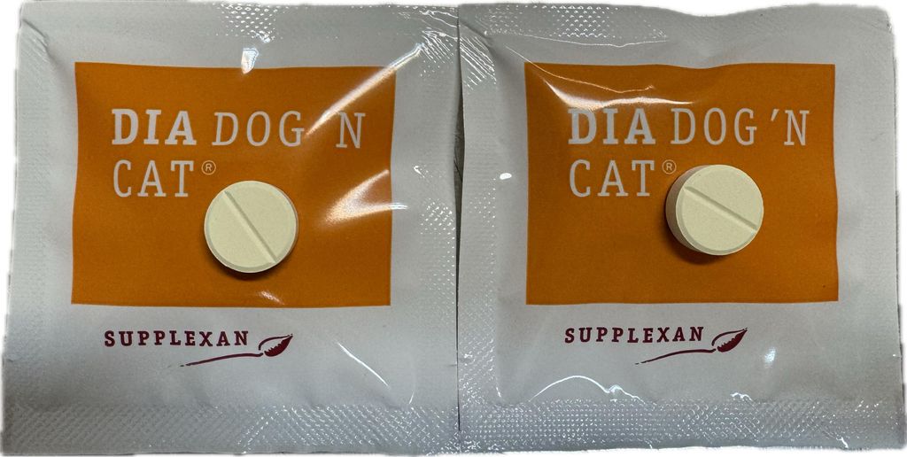 Hund Wurmkur-Set: Hilfe bei Wurmbefall 2 Tabletten + 2 Dia Produktbild 