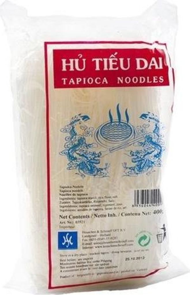 Hu Tieu Da | Tapiokanudeln - 400g - Glutenfrei - Asiatische Produktbild 