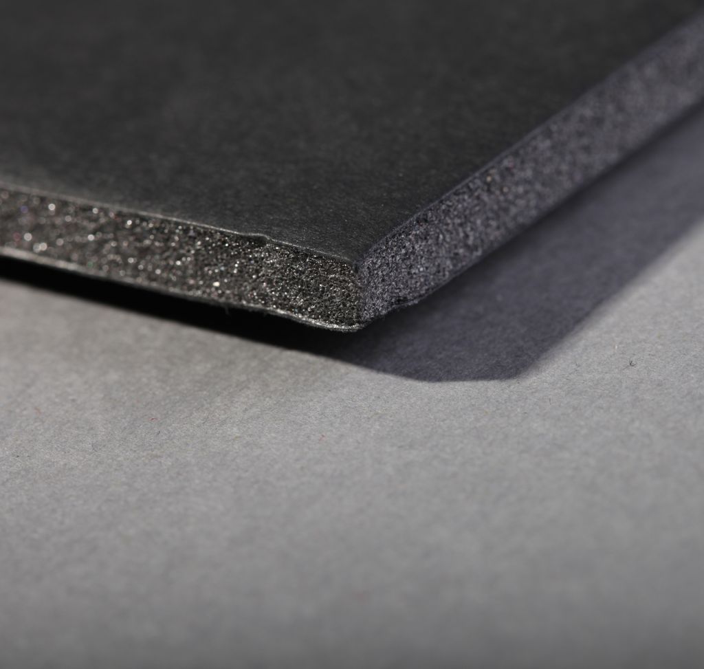 Clairefontaine Schaumkarton, 6 Stück 100x140 cm, 3mm - Schwarz 93691C