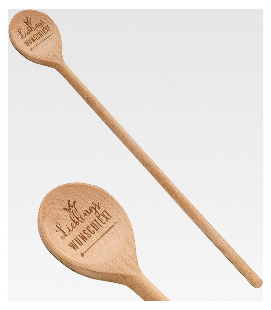 Kochlöffel 60 cm mit Gravur - für Hobbyköche eine schöne Überraschung