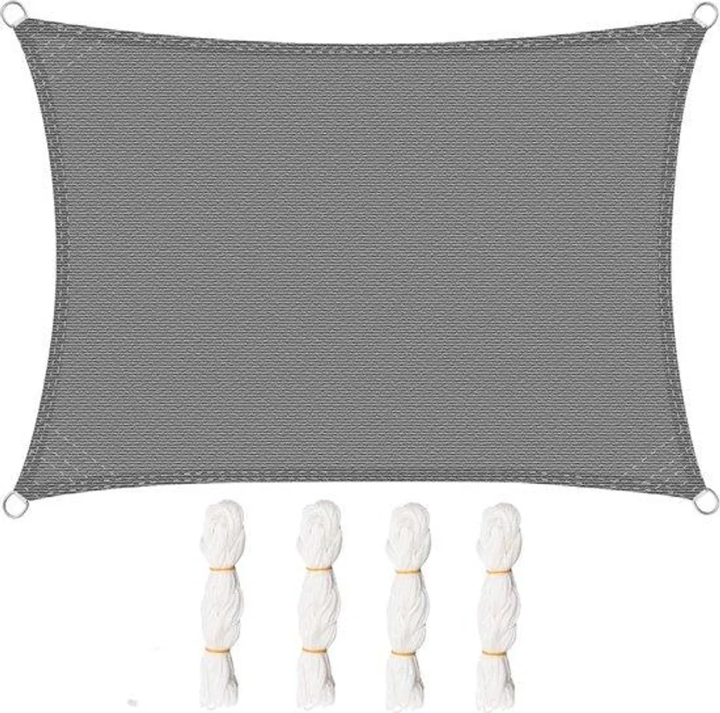 Voile d'ombrage 25x35 m : stoppez la chaleur sur votre terrasse grise