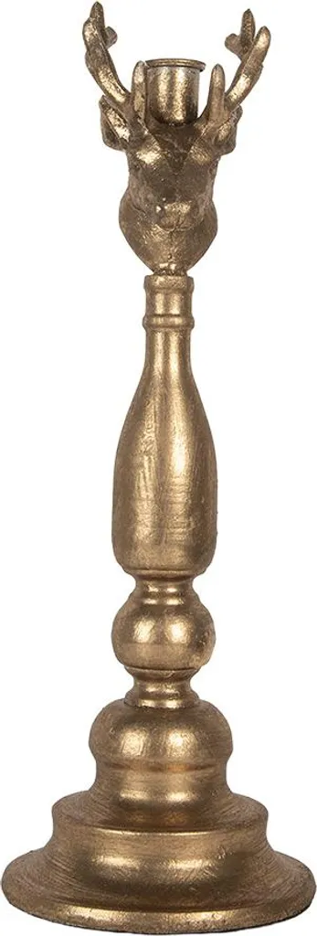 Portacandele Clayre & Eef 40cm Oro | Arredo Casa Atmosfera Calda