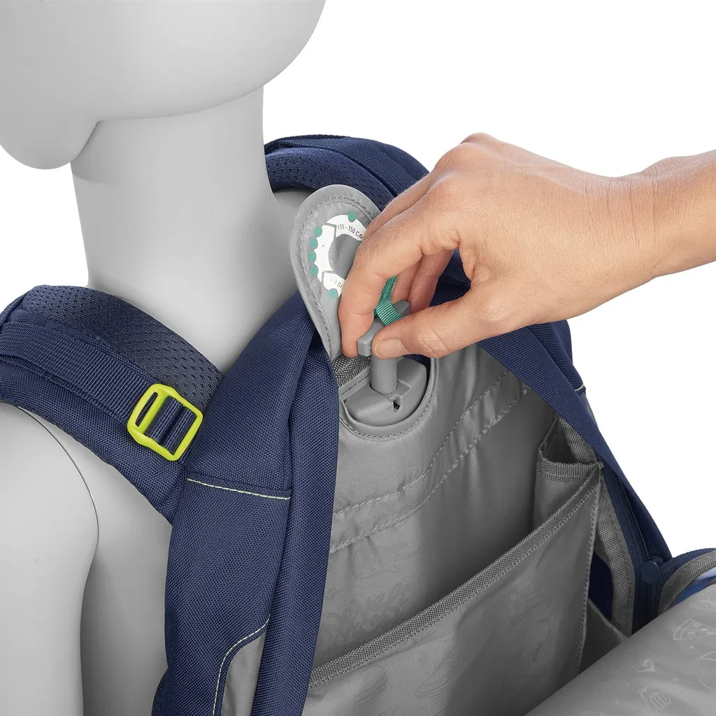 Sac à dos collège Coocazoo Mate Blue Bash pour transporter ses cours - 8