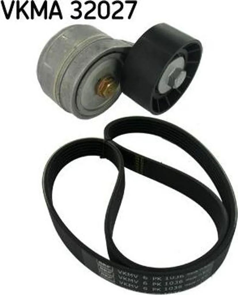 SKF VKMA 32027 Kit de Courroies Trapézoïdales OE 46540546 pour Alfa 147