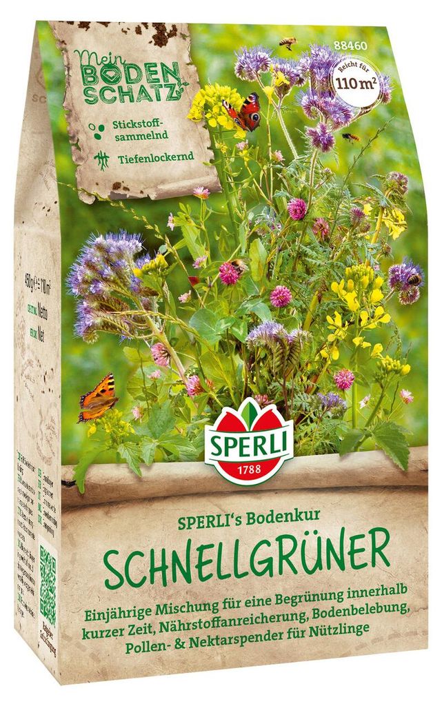 Artikelbild 2 von 'Bodenkur Schnellgrüner (450 g)' aus der Kategorie Gründünger & -düngung