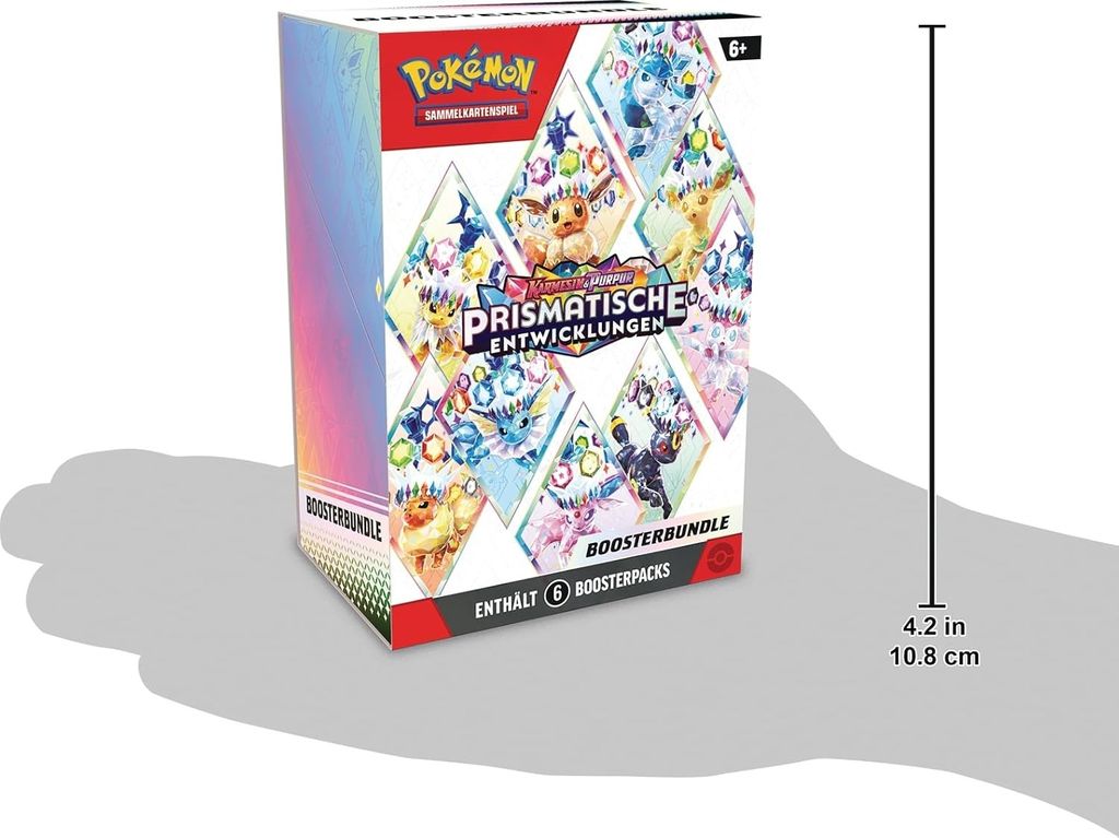 Pokémon Sammelkartenspiel: Boosterbundle Prismatische Produktbild 6