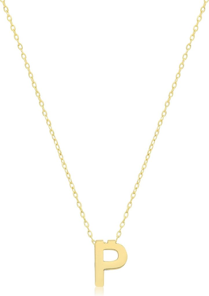 Stylische 9 Karat (375) Gold Buchstaben / Initiale Damen - Produktbild 