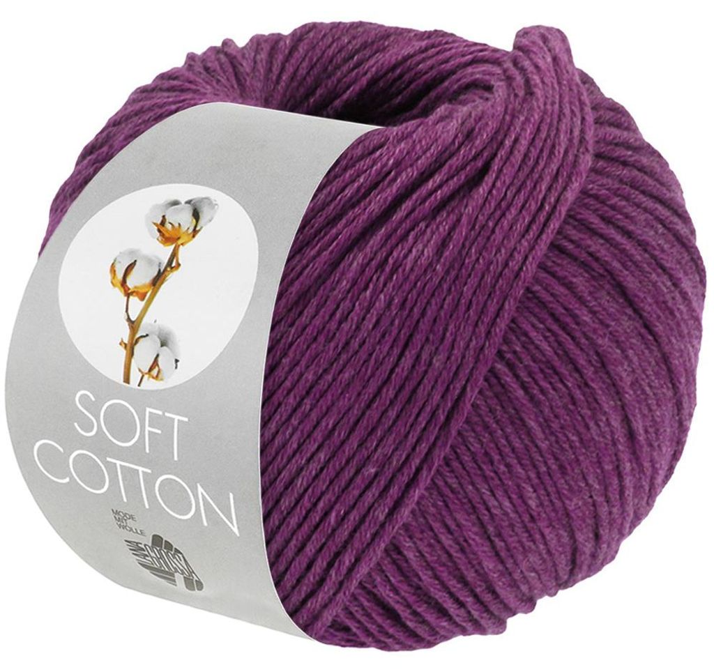 Lana Grossa - Soft Baumwolle 0061 veilchenlila Produktbild 