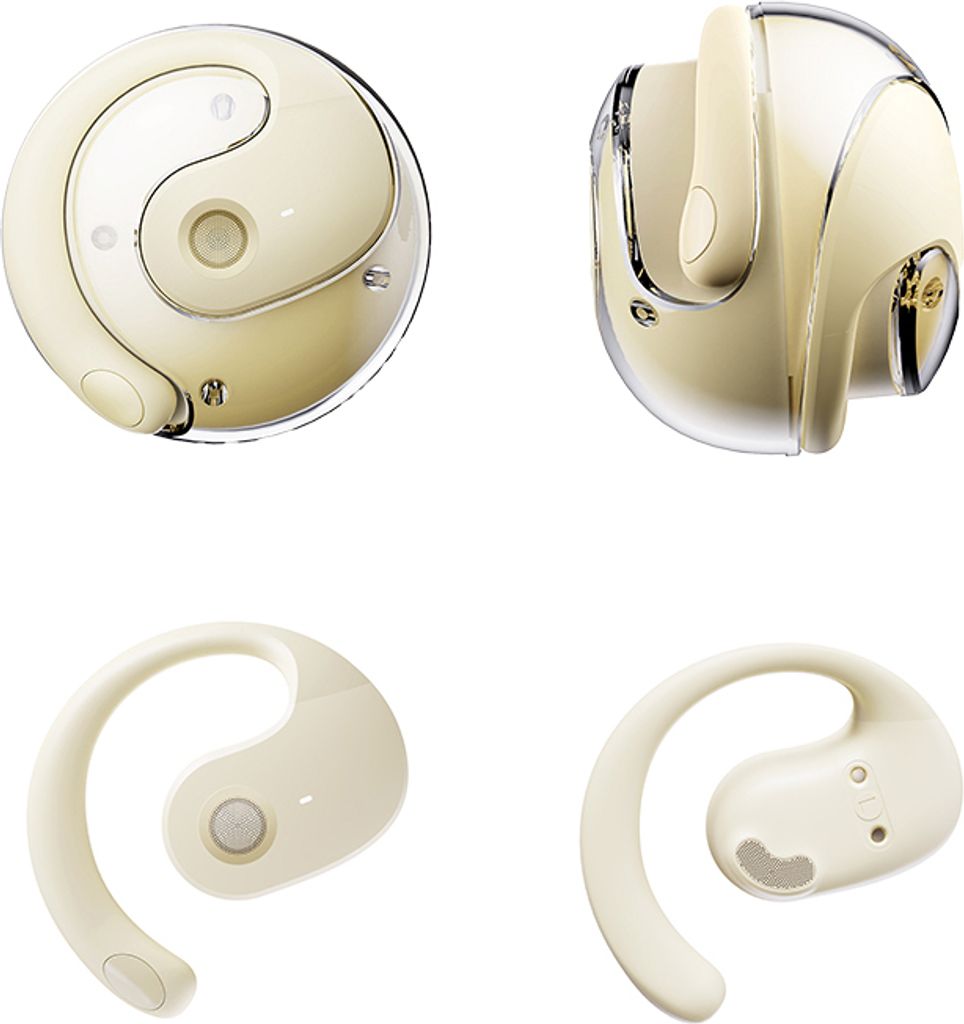 Kabellose Ohrhoerer OWS Stereo-Sound BT5.4 Ohrhoerer IPX5 Wasserdicht Ergonomisches Design Offene On-Ear-Sport-Ohrhoerer Intelligente Geraeuschunte...