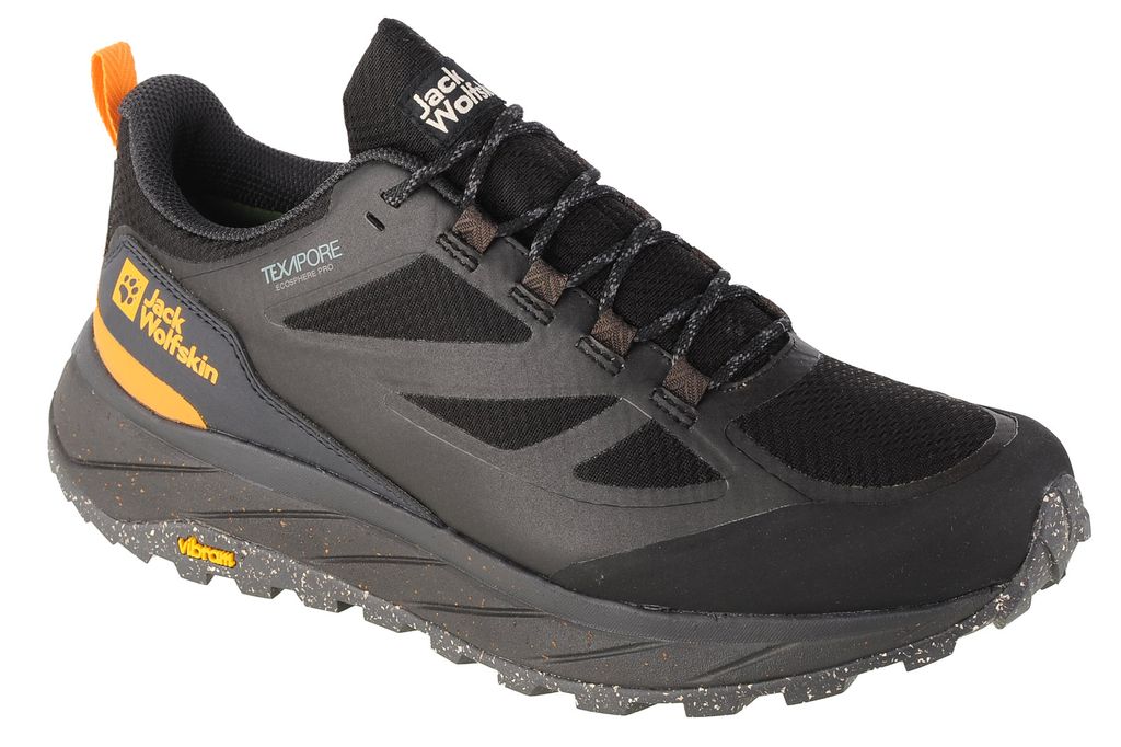 Jack Wolfskin Terraventure Texapore Low M 4051621-6000, Trekkingschuhe, Herren, Schwarz, Größe: 43