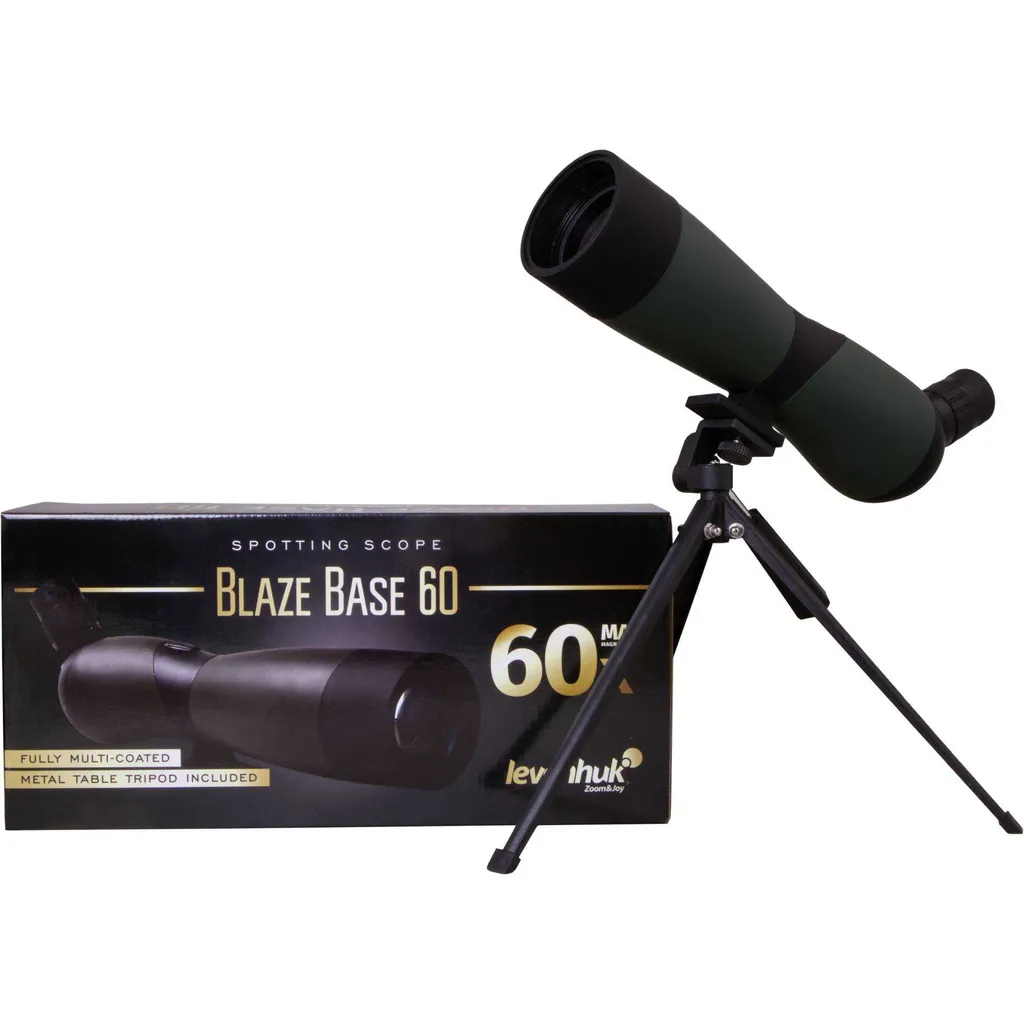 Longue-vue Blaze BASE 60 Levenhuk optique BK-7 traitée multicouche 60mm - 5