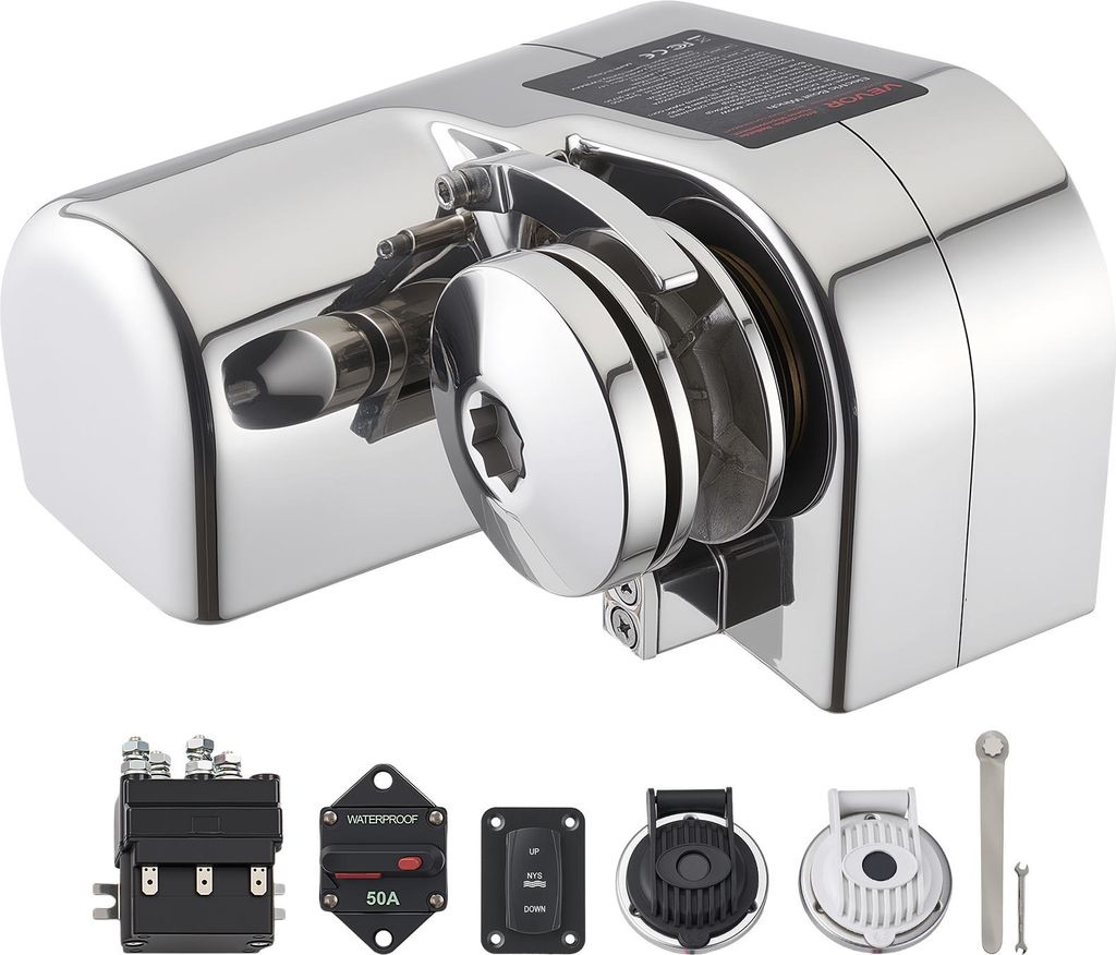 Elektryczna wyciągarka wędkarska VEVOR, 12 V DC 600 W, Zdjęcie produktu 