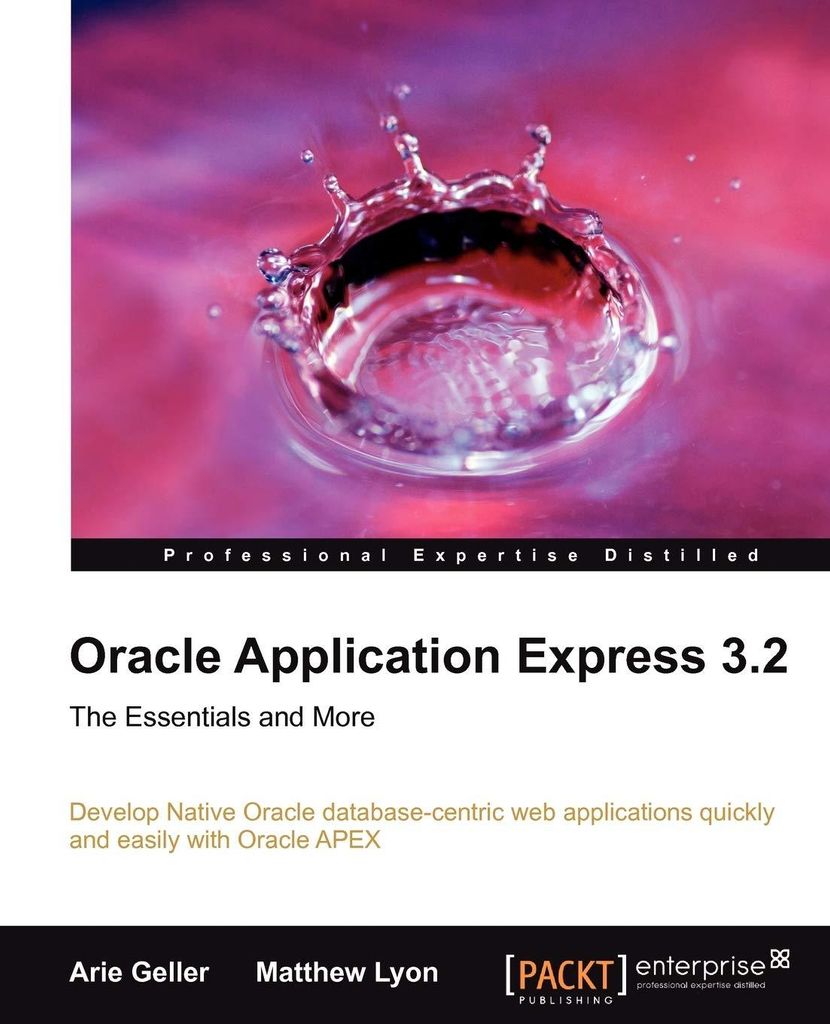 Oracle Application Express 3.2 | Arie Geller