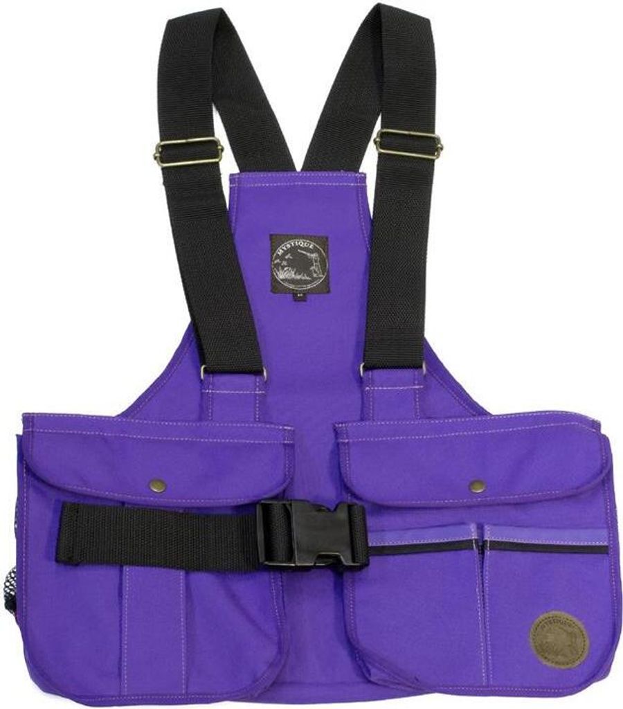Mystique Dummyweste Trainer Kunstoffverschluss S lila