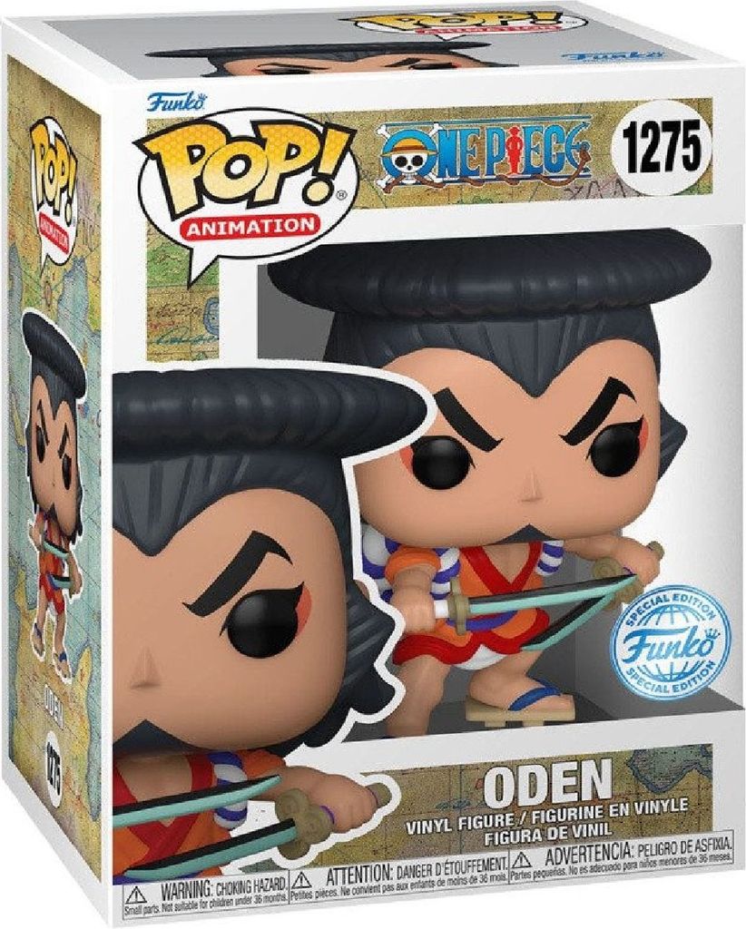 Statuetta Funko POP One Piece 1275 Oden Special Edition Immagine del prodotto 