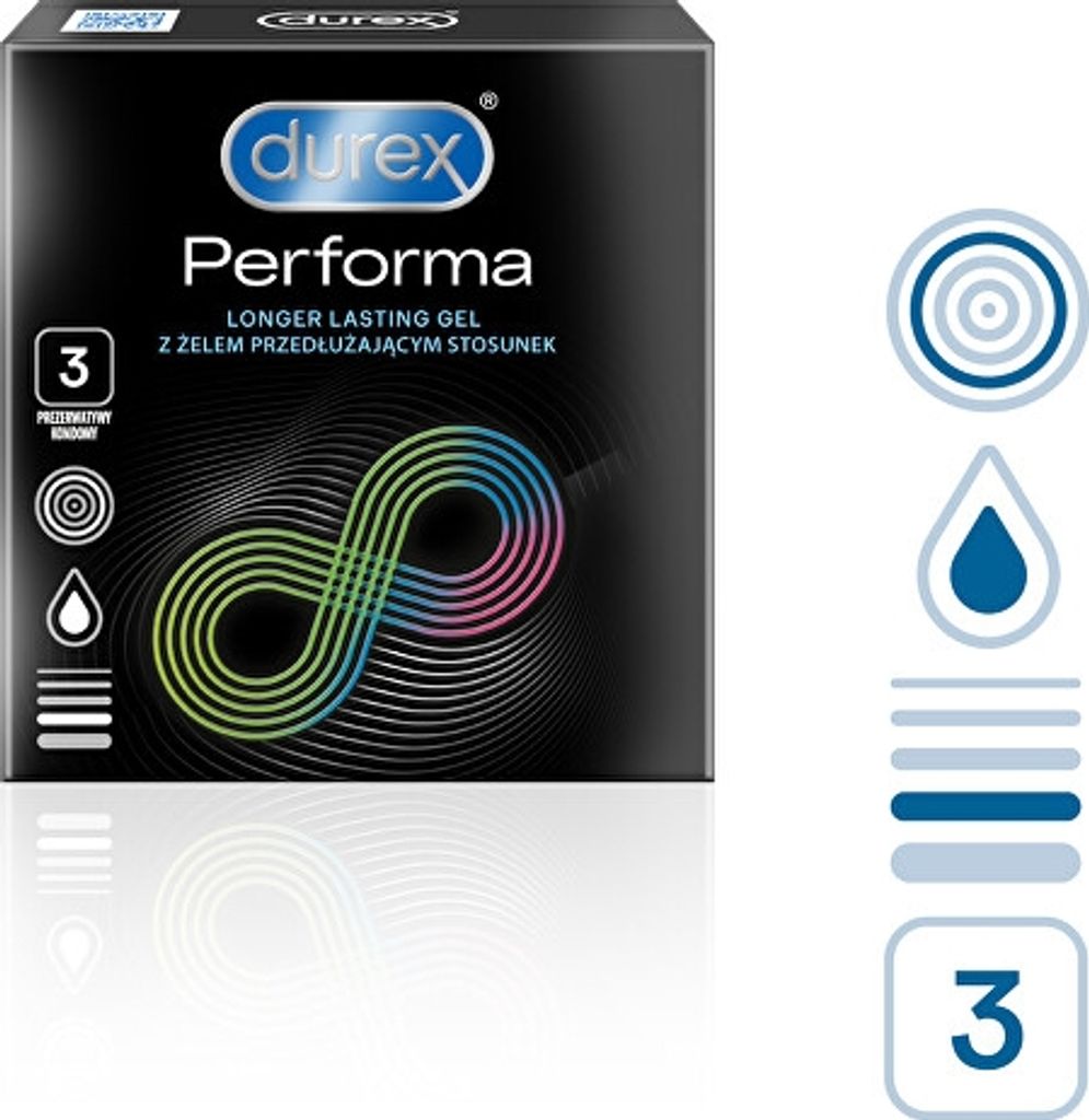 Durex Performa Kondome - 3 Stück Produktbild 