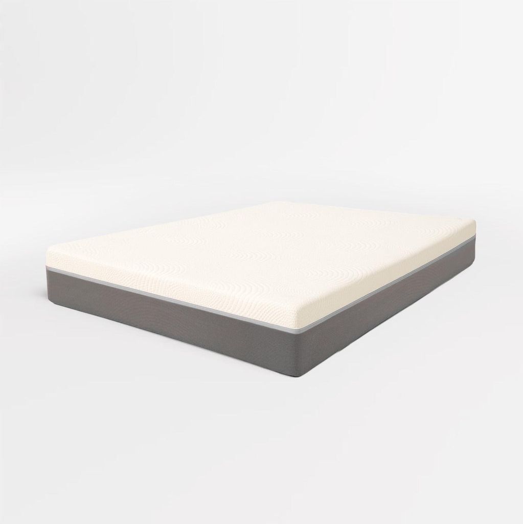 The White Stone Matratze 135x190 Memory Schaum und Waterfoam Hoch 22 cm | Orthopädische und Hypoallergene Matratze | Abnehmbarer Bezug und Atmungs...