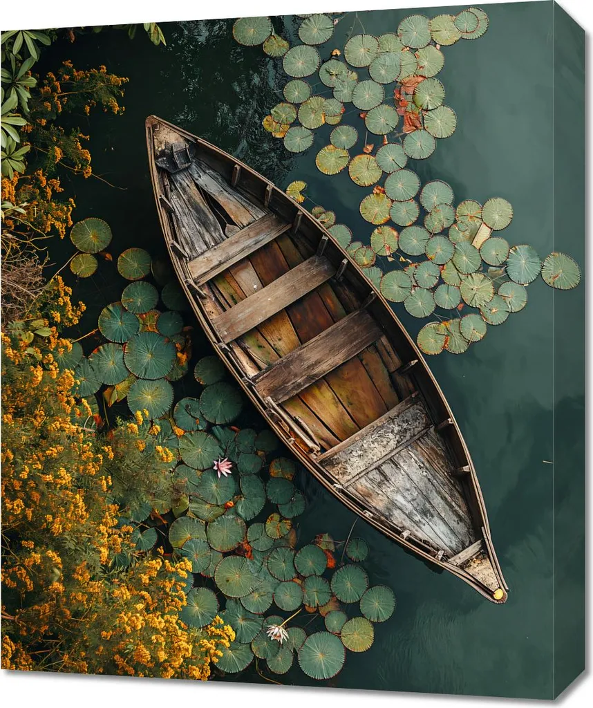 Décoration Murale Bateau Entre Nature 50 x 60 cm pour Ambiance Marine