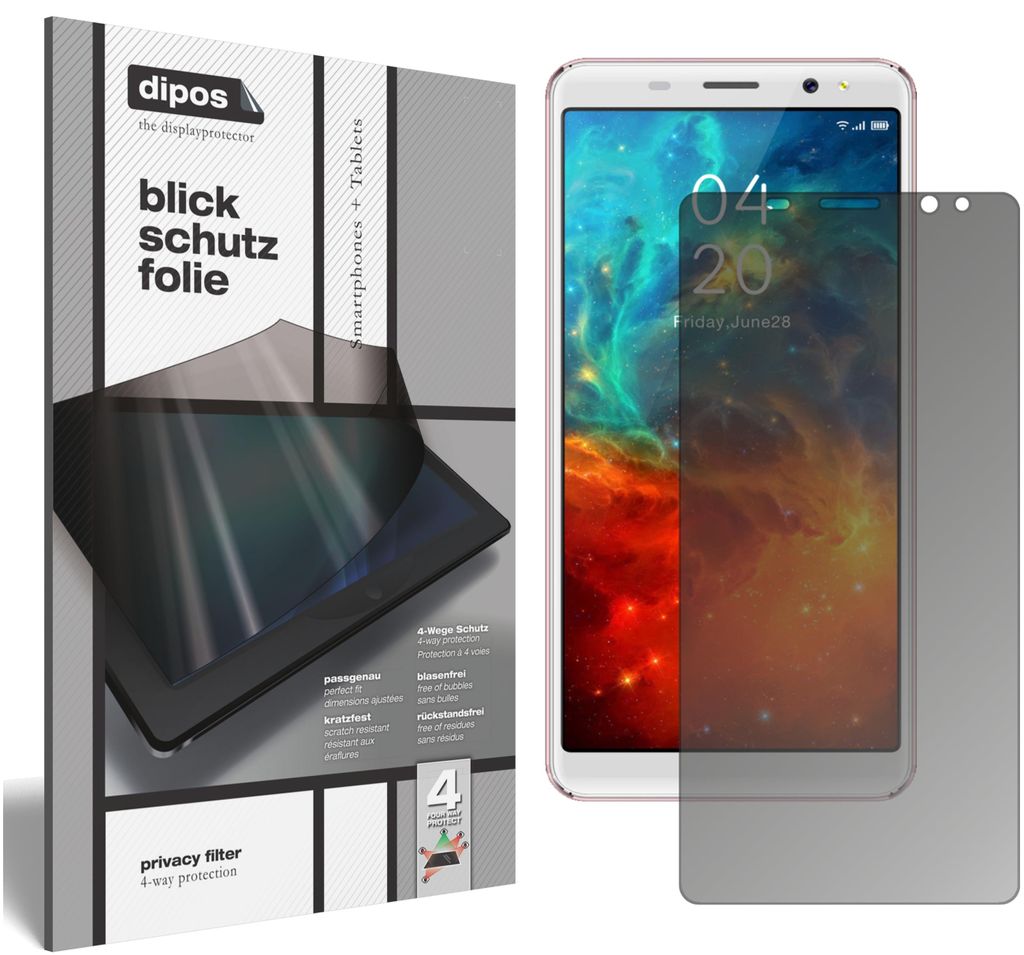 Schutzfolie für Gooweel S9 Blickschutzfolie matt Folie Produktbild 