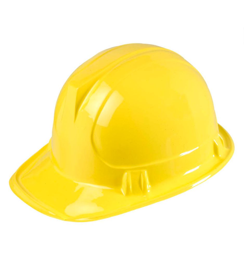 Bauarbeiter Helm - Bauhelm - Faschingshelm