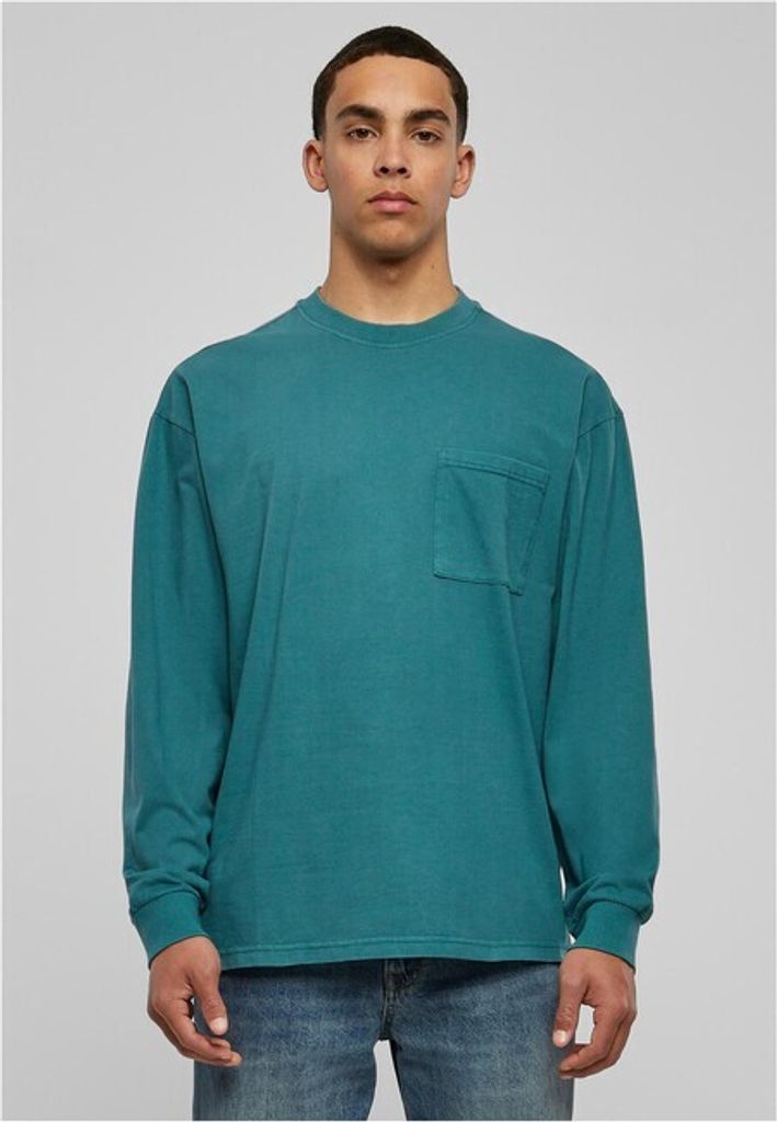Urban Classics Pigment Dyed Pocket Longsleeve Herren - S US