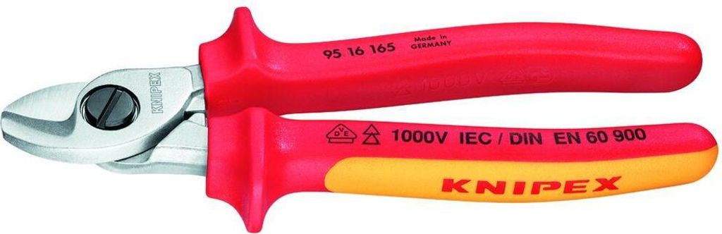 Ciseaux pour câbles KNIPEX isolés avec gaines Image du produit 