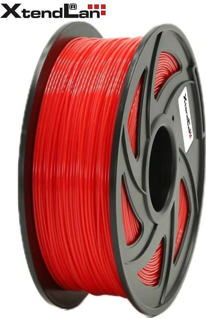 Filamento XtendLAN PETG 1,75mm Rosso Brillante 1kg - Stampa 3D Professionale