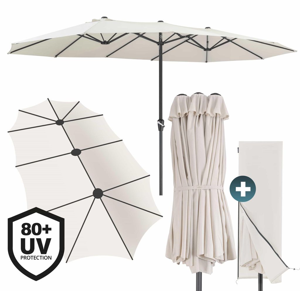 KINGSLEEVE Sonnenschirm 460x270 cm Produktbild 