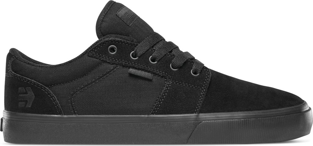 Etnies Barge LS - Herren Sneakers Skate Skater Schuhe Schwarz 4101000351-004 , EU 45