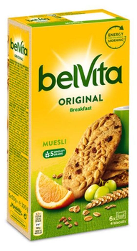 belVita Biscuits de céréales pour le petit-déjeuner avec Image du produit 