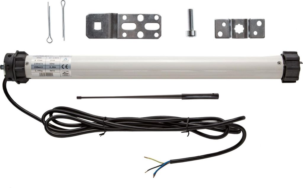 Rollladenmotor SL, SL45 40/15 (40 Nm / SW60) leiser Produktbild 