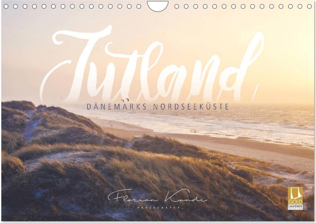 Jutland - Dänemarks Nordseeküste (Wandkalender 2026 DIN A4 quer), CALVENDO Monatskalender