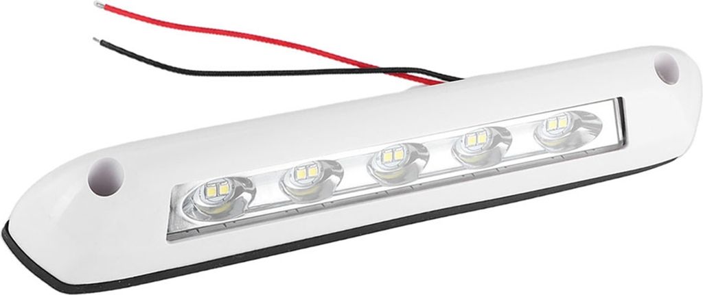 12-V-LED-Licht, LED-Lichtleiste, 12 V/24 V, RV, universell, 8 W, wasserdicht, Außenbeleuchtung für Vorzelt und Wohnmobil