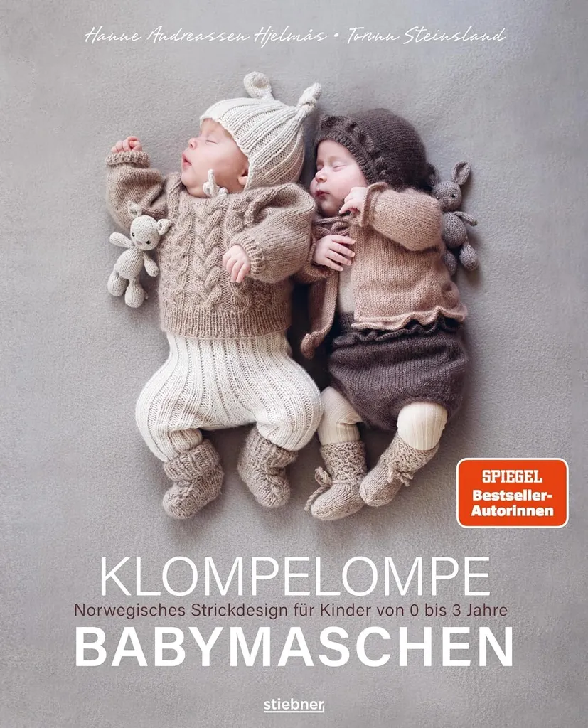 Livre de tricot pour bébé : Modèles et patrons Klompelompe 0-3 ans DIY - 3