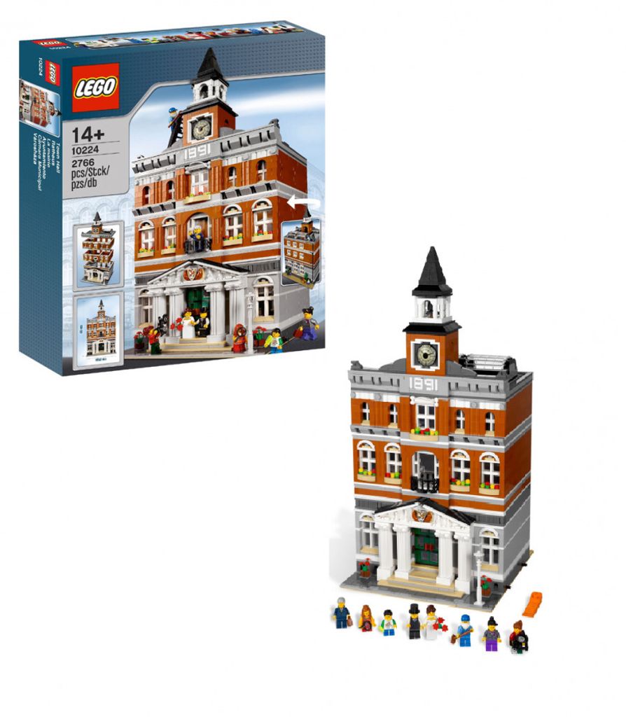 LEGO Hard to Find Items Town Hall, Zestaw do budowania, 14 Zdjęcie produktu 